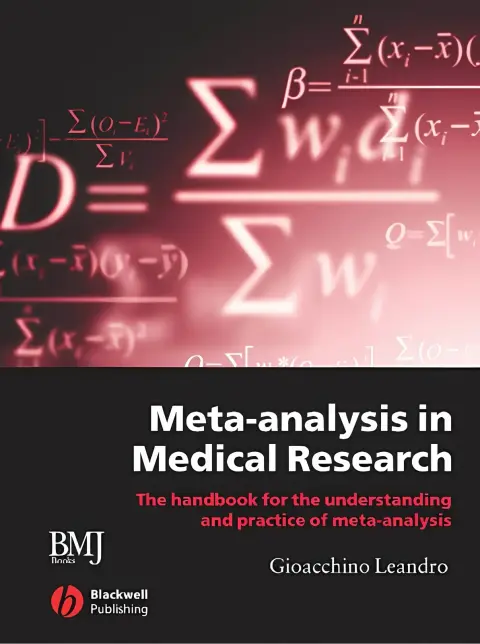 Cover of Meta-analysis in Medical Research