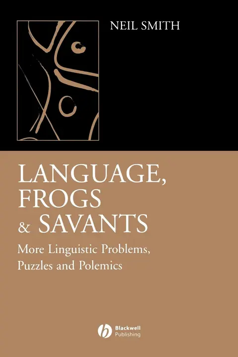 Cover of Language, Frogs and Savants