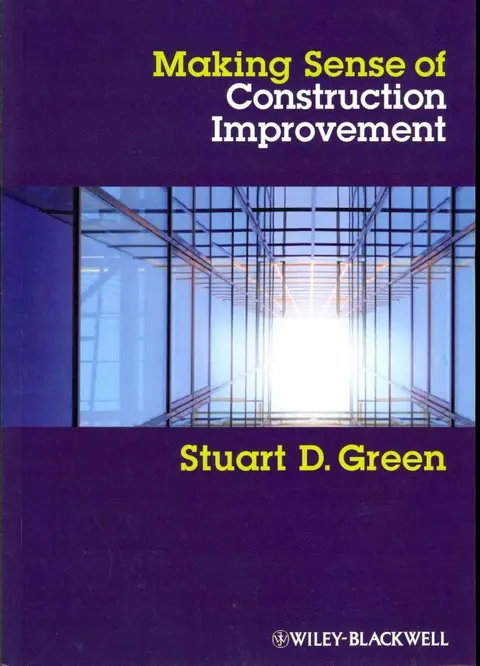 Cover of Making Sense of Construction Improvement