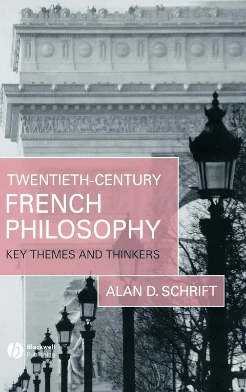Cover of Twentieth-Century French Philosophy