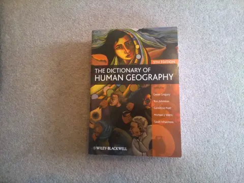 Cover of Dictionary of Human Geography