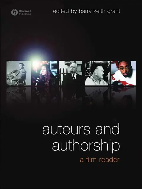 Cover of Auteurs and Authorship