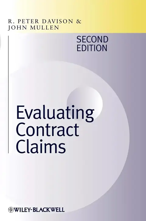 Cover of Evaluating Contract Claims