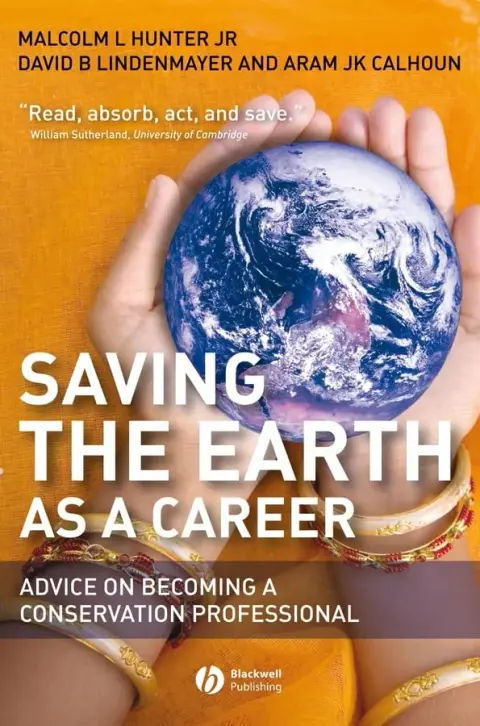 Cover of Saving the Earth as a Career