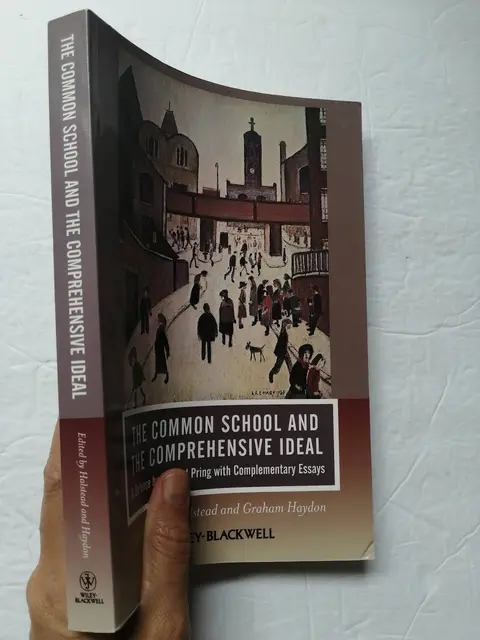 Cover of The Common School and the Comprehensive Ideal