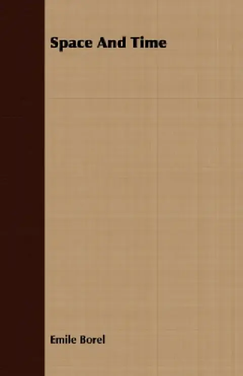 Cover of Space and Time