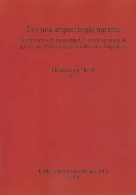 Cover of Por una arqueología agraria