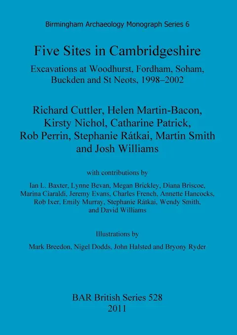 Cover of Five sites in Cambridgeshire