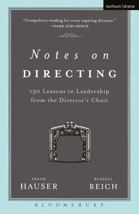 Cover of Notes on Directing