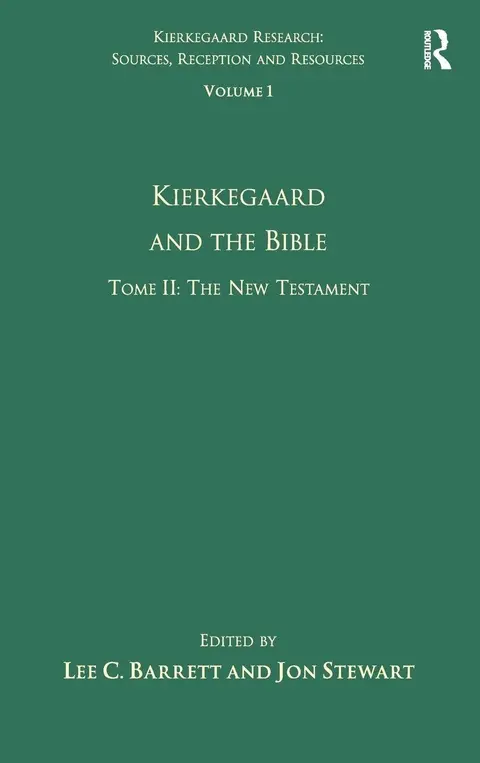 Cover of Kierkegaard and the Bible