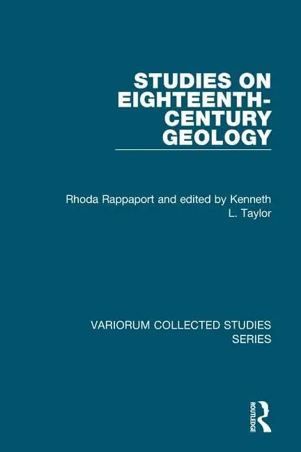 Cover of Studies on Eighteenth-Century Geology