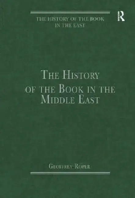 Cover of The History of the Book in the Middle East