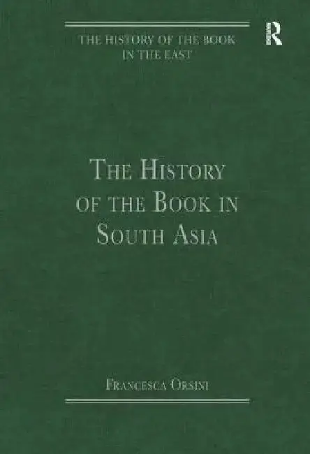 Cover of The History of the Book in South Asia