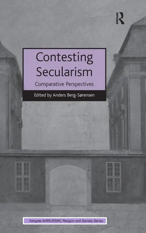 Cover of Contesting Secularism