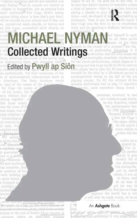 Cover of Michael Nyman