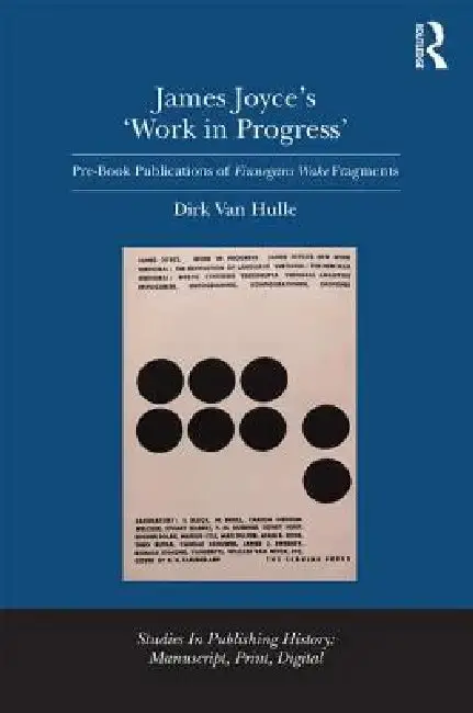 Cover of James Joyce's 'Work in Progress'