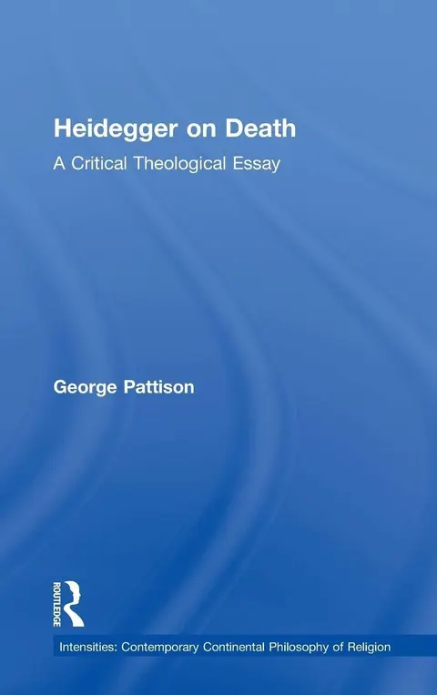 Cover of Heidegger on Death