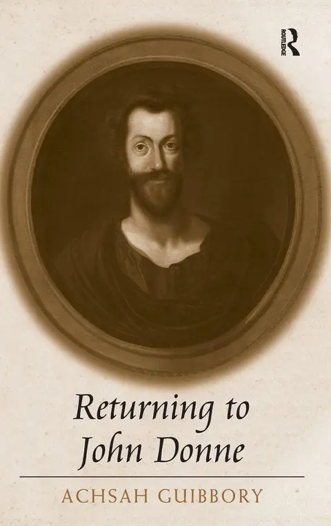 Cover of Returning to John Donne