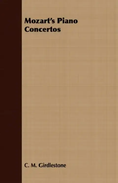 Cover of Mozart's Piano Concertos