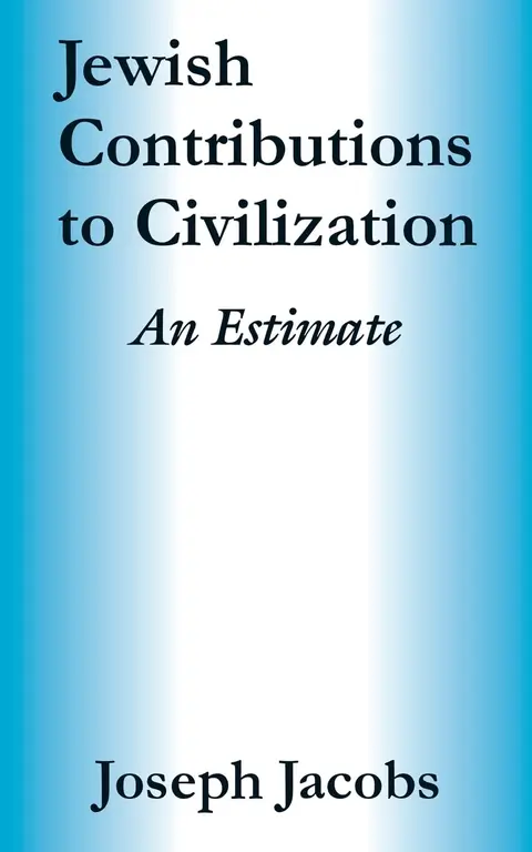 Cover of Jewish Contributions to Civilization