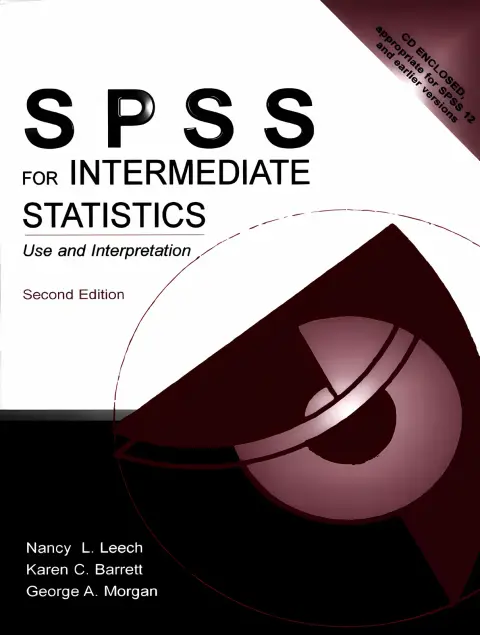 Cover of Spss for Intermediate Statistics