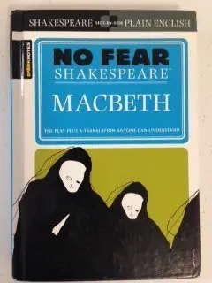 Cover of Sparknotes No Fear Shakespeare Macbeth