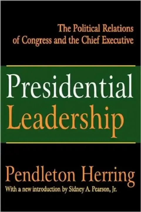 Cover of Presidential Leadership