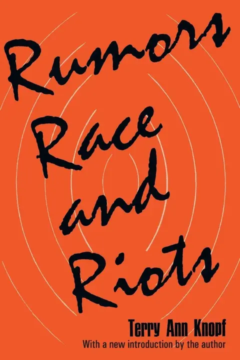 Cover of Rumors, Race and Riots