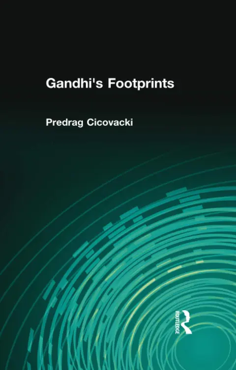 Cover of Gandhi's Footprints