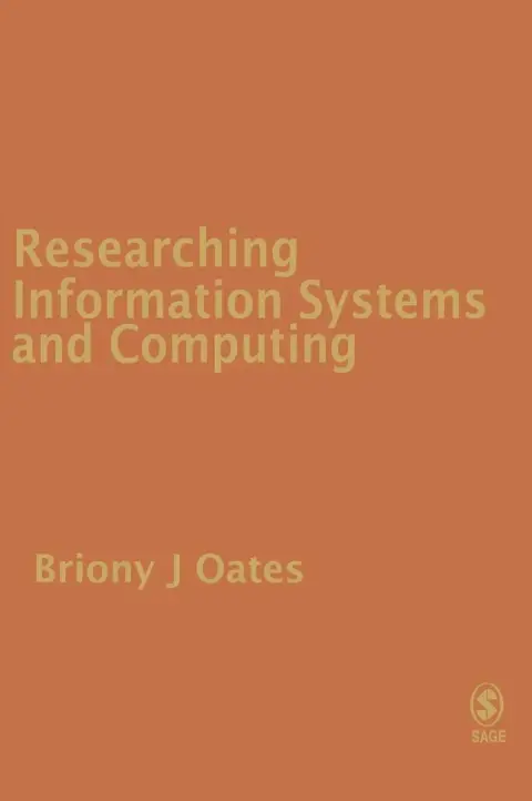 Cover of Researching Information Systems and Computing