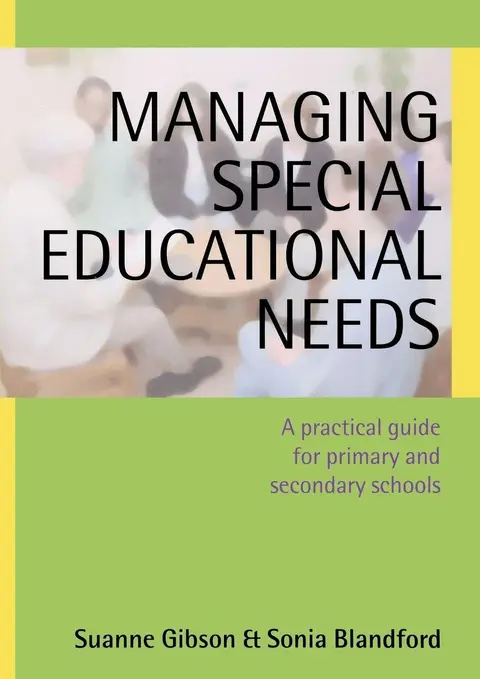 Cover of Managing Special Educational Needs