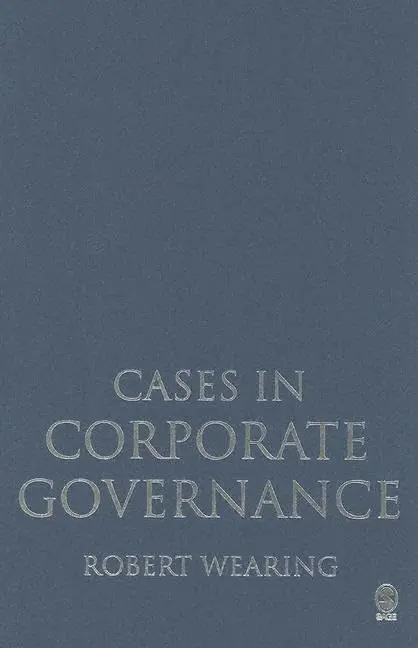 Cover of Cases in Corporate Governance