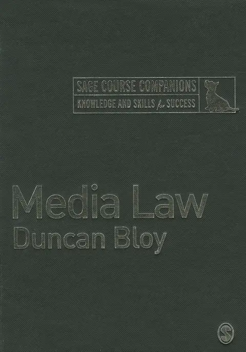 Cover of Media Law