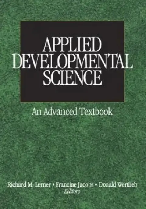 Cover of Applied Developmental ScienceAn Advanced Textbook