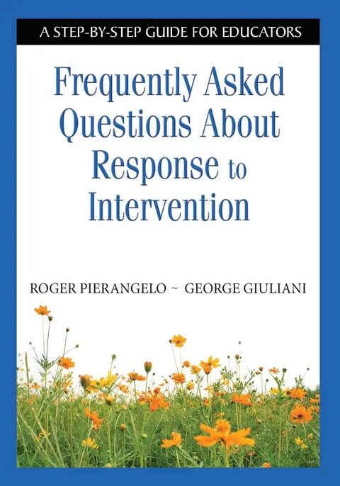 Cover of Frequently Asked Questions About Response to Intervention