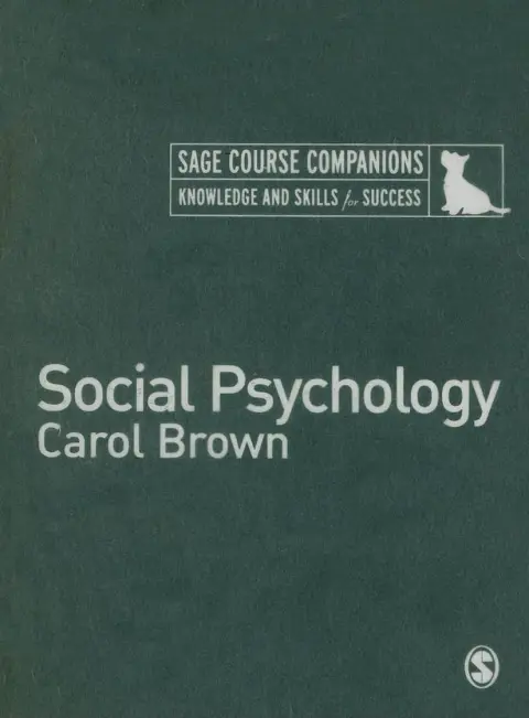 Cover of Social Psychology