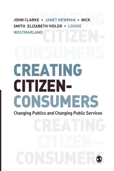 Cover of Creating Citizen - Consumers