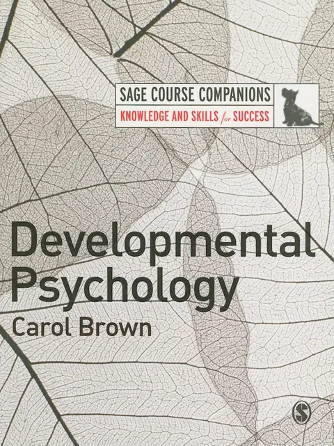 Cover of Developmental Psychology