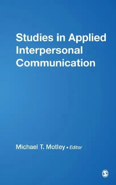 Cover of Studies in Applied Interpersonal Communication
