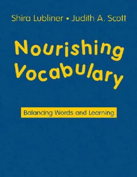 Cover of Nourishing Vocabulary