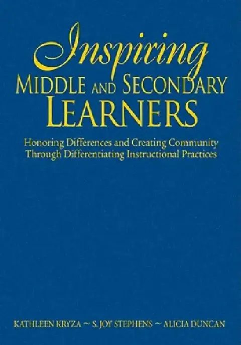 Cover of Inspiring Middle and Secondary Learners