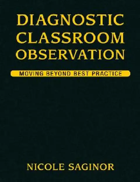 Cover of Diagnostic Classroom Observation