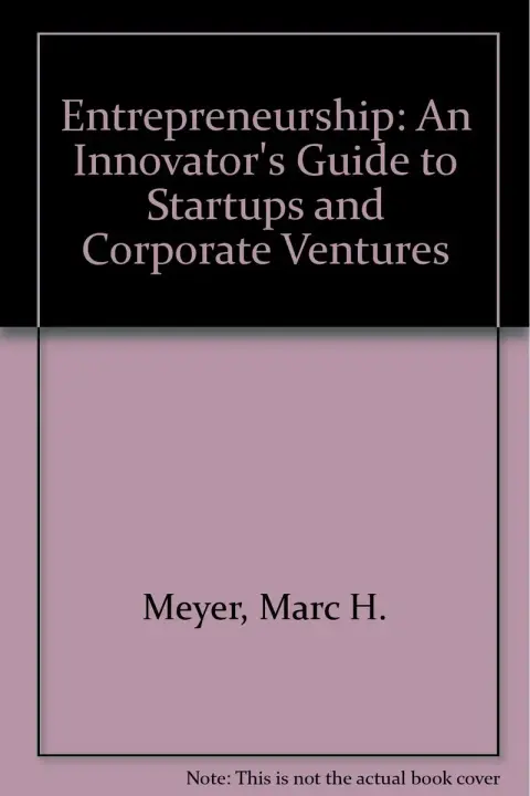 Cover of Entrepreneurship