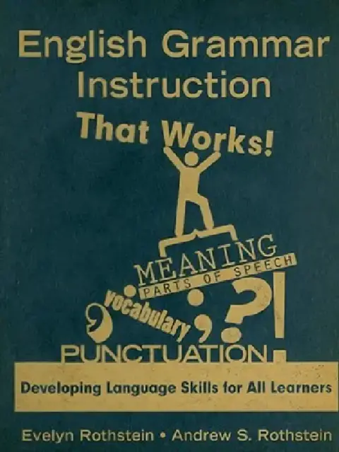 Cover of English Grammar Instruction That Works!