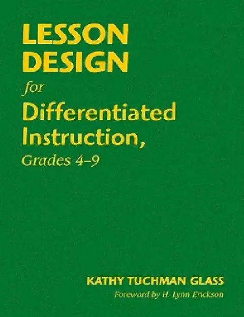 Cover of Lesson Design for Differentiated Instruction, Grades 4-9