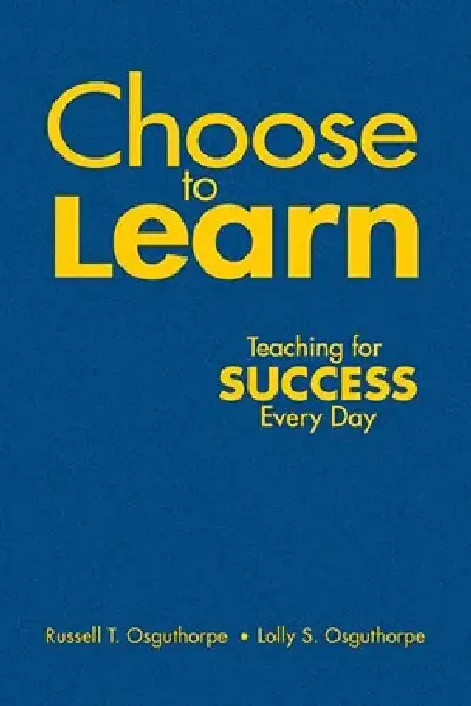 Cover of Choose to Learn