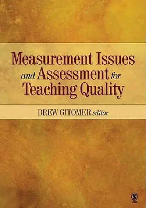 Cover of Measurement Issues and Assessment for Teaching Quality