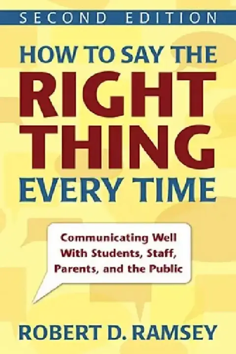 Cover of How to Say the Right Thing Every Time