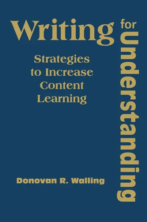 Cover of Writing for Understanding