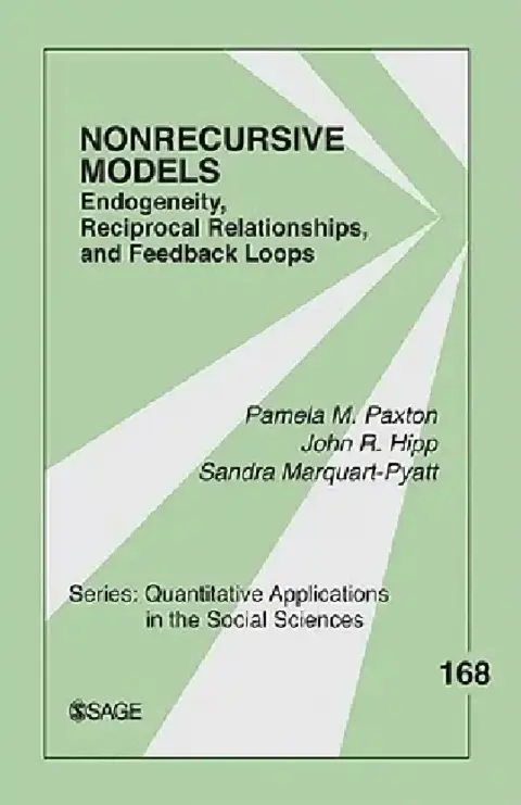 Cover of Nonrecursive Models